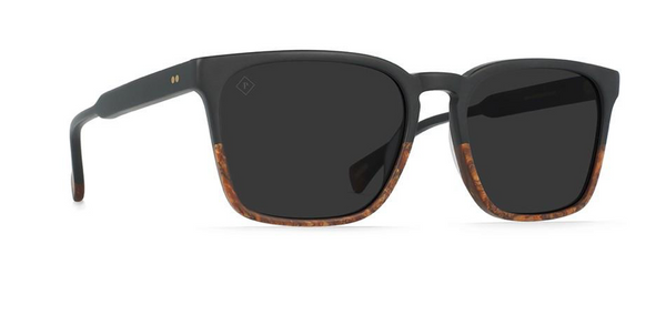 Raen | Pierce | Burlwood/ Black Polarized | 55