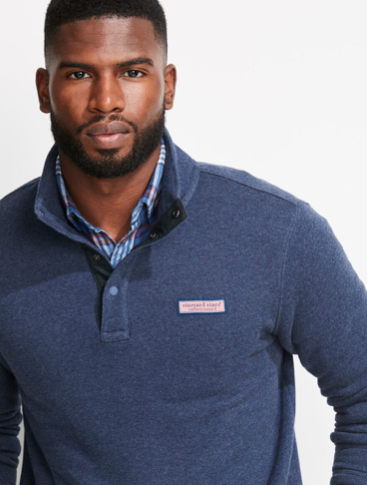 Vineyard Vines | Snap Placket Sherpa Pullover