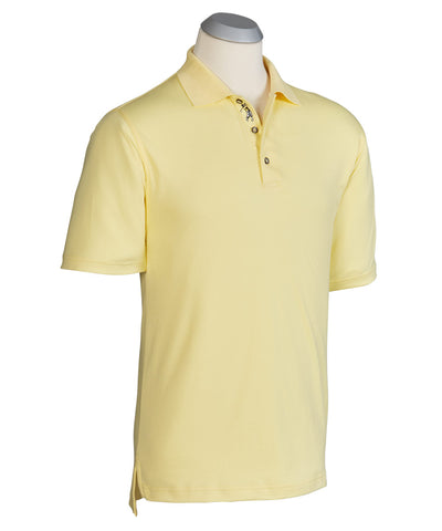 Bobby Jones - Supreme Cotton Solid Short Sleeve Polo Shirt